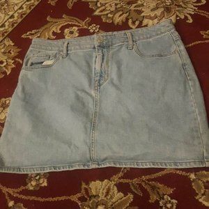 womens skirt denim size  14/32